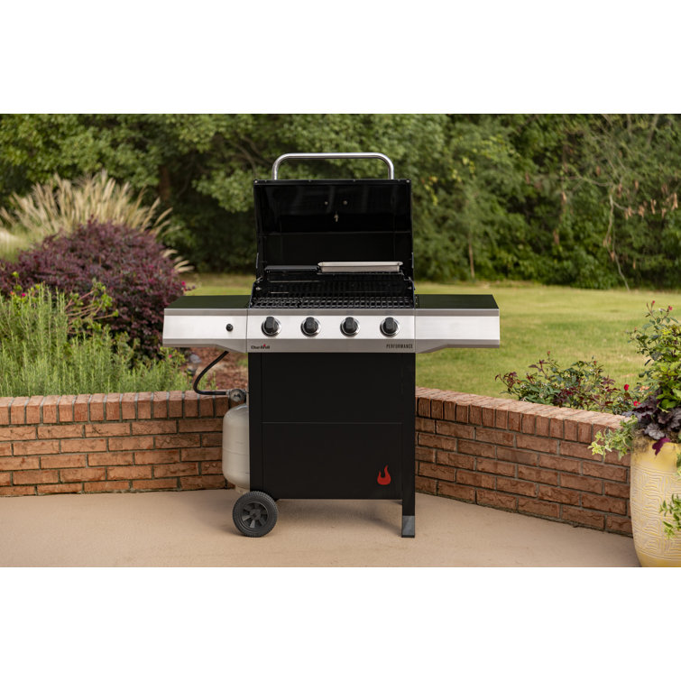 CharBroil Char Broil Performance 4 Burner Cart W O Side Burner